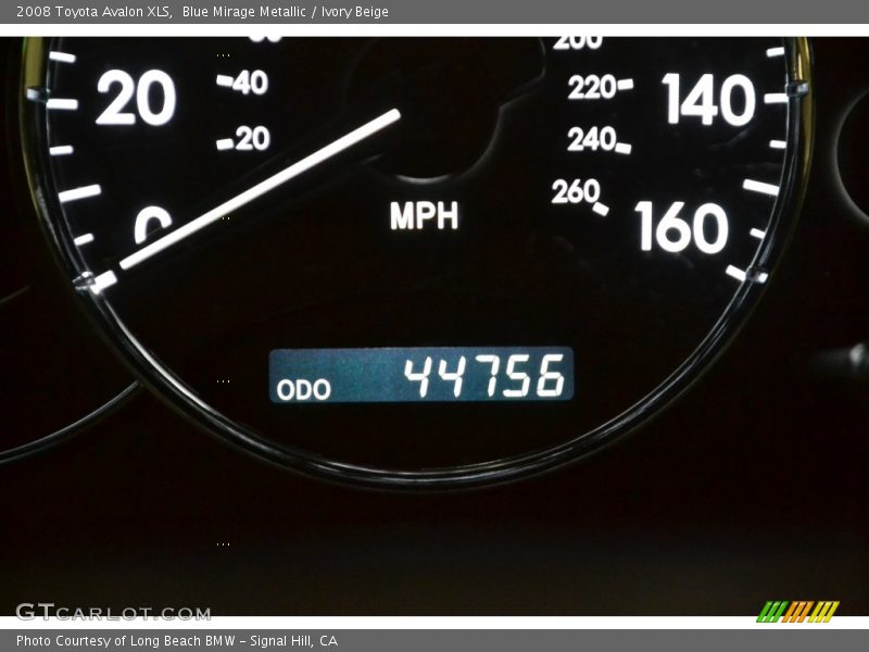 Blue Mirage Metallic / Ivory Beige 2008 Toyota Avalon XLS