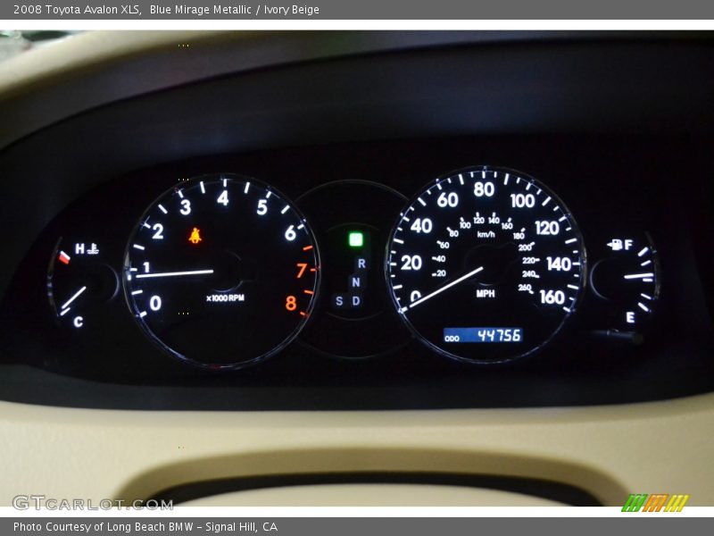 Blue Mirage Metallic / Ivory Beige 2008 Toyota Avalon XLS