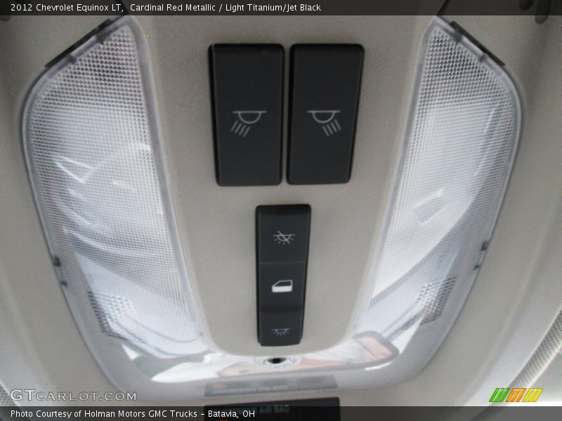 Cardinal Red Metallic / Light Titanium/Jet Black 2012 Chevrolet Equinox LT