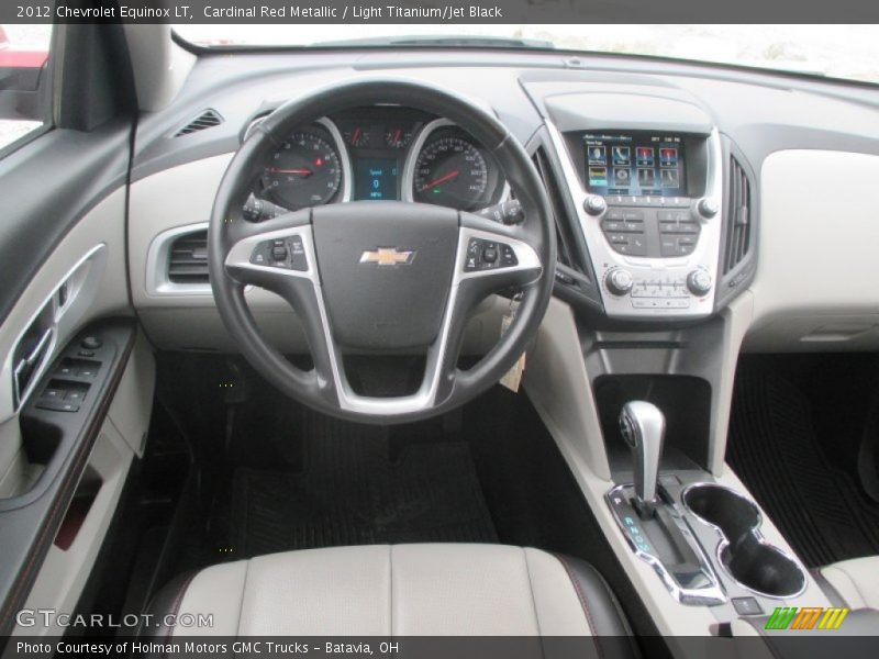 Cardinal Red Metallic / Light Titanium/Jet Black 2012 Chevrolet Equinox LT