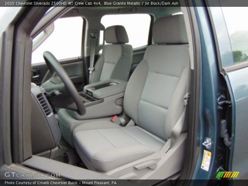 Blue Granite Metallic / Jet Black/Dark Ash 2015 Chevrolet Silverado 2500HD WT Crew Cab 4x4