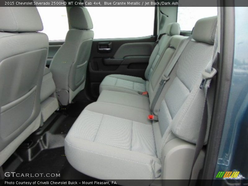Rear Seat of 2015 Silverado 2500HD WT Crew Cab 4x4