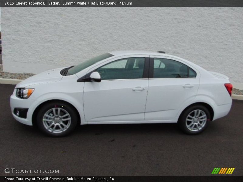  2015 Sonic LT Sedan Summit White