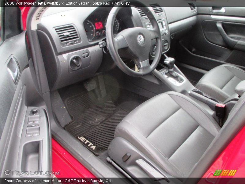  2008 Jetta Wolfsburg Edition Sedan Art Grey Interior
