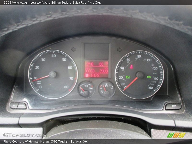  2008 Jetta Wolfsburg Edition Sedan Wolfsburg Edition Sedan Gauges