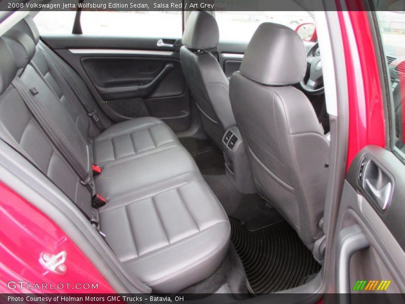 Rear Seat of 2008 Jetta Wolfsburg Edition Sedan