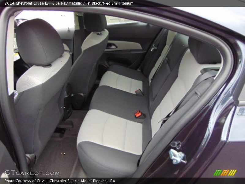 Blue Ray Metallic / Jet Black/Medium Titanium 2014 Chevrolet Cruze LS