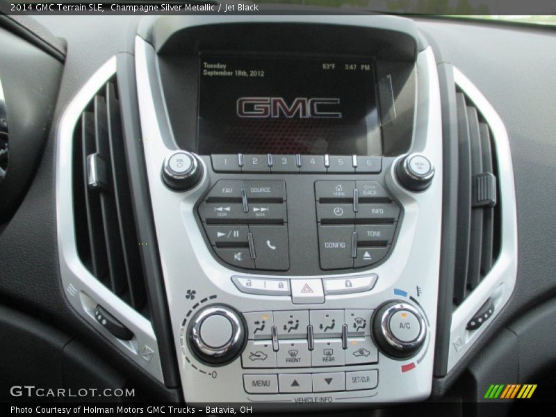 Champagne Silver Metallic / Jet Black 2014 GMC Terrain SLE