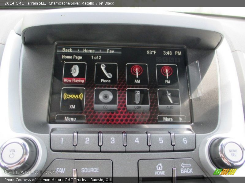 Champagne Silver Metallic / Jet Black 2014 GMC Terrain SLE