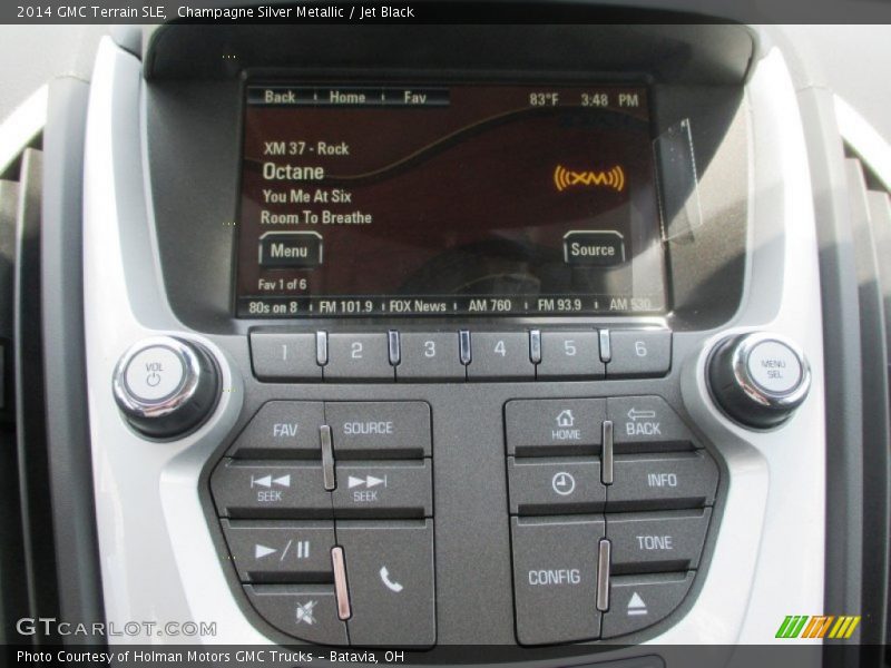 Champagne Silver Metallic / Jet Black 2014 GMC Terrain SLE