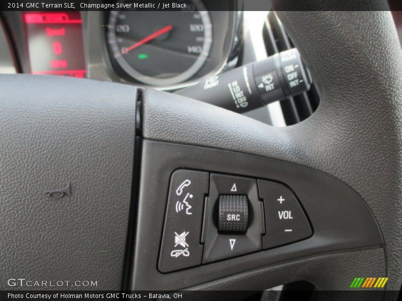 Champagne Silver Metallic / Jet Black 2014 GMC Terrain SLE