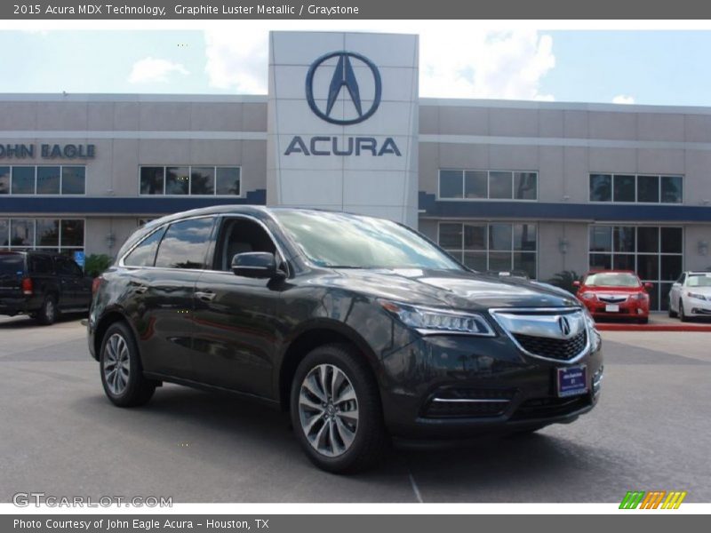 Graphite Luster Metallic / Graystone 2015 Acura MDX Technology