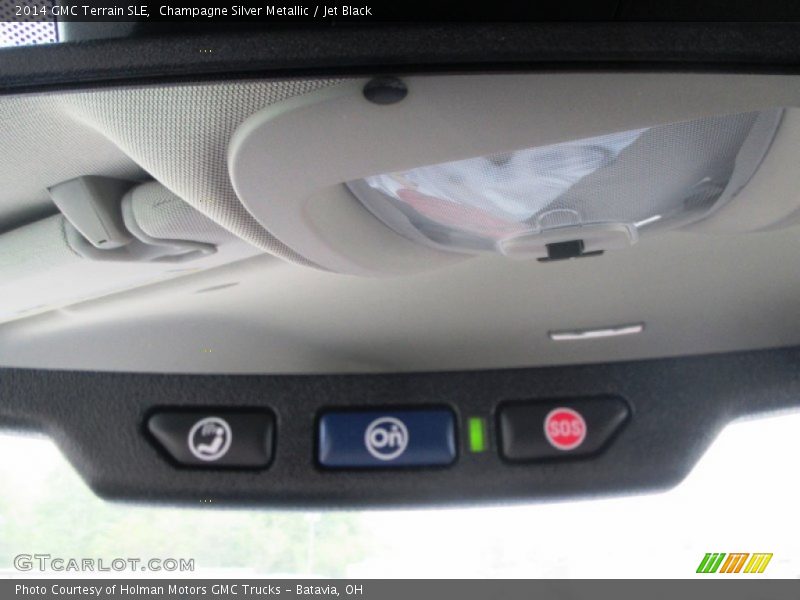 Champagne Silver Metallic / Jet Black 2014 GMC Terrain SLE