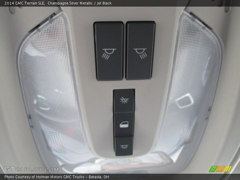 Champagne Silver Metallic / Jet Black 2014 GMC Terrain SLE
