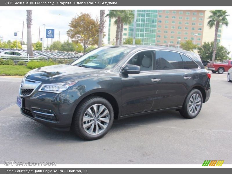 Graphite Luster Metallic / Graystone 2015 Acura MDX Technology