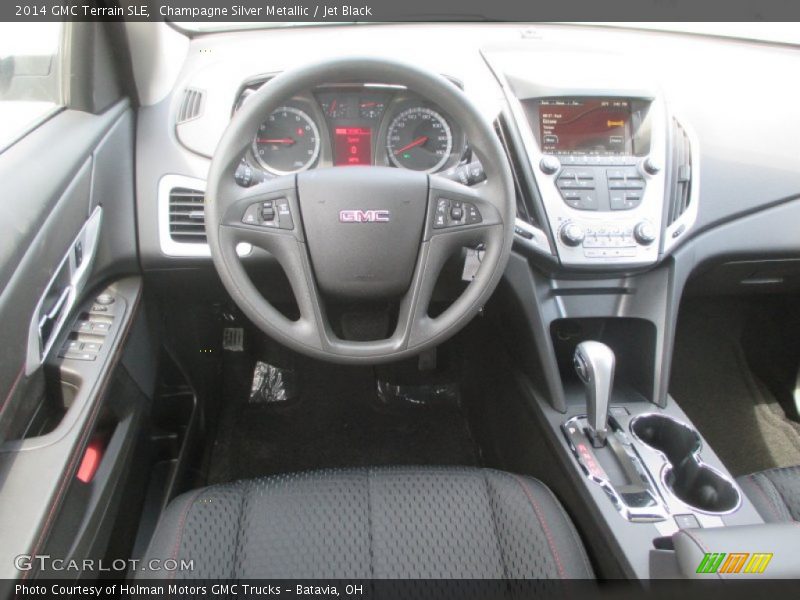 Champagne Silver Metallic / Jet Black 2014 GMC Terrain SLE