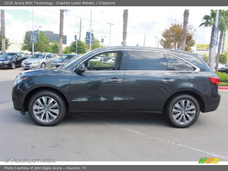 Graphite Luster Metallic / Graystone 2015 Acura MDX Technology
