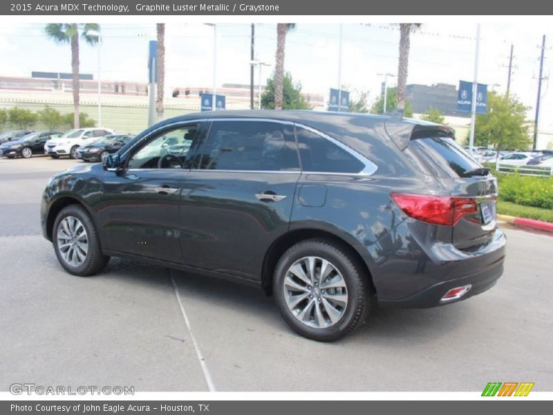 Graphite Luster Metallic / Graystone 2015 Acura MDX Technology
