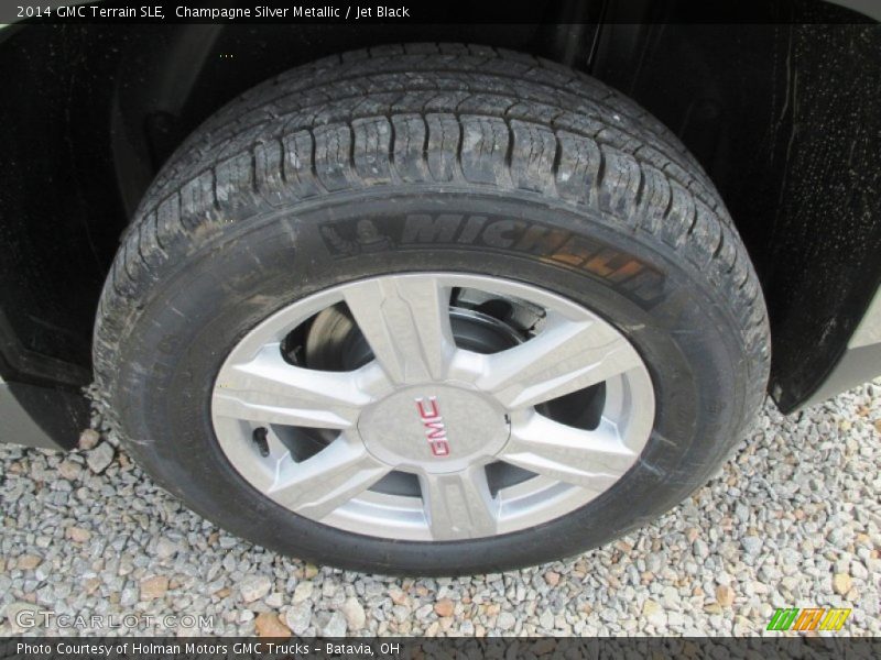 Champagne Silver Metallic / Jet Black 2014 GMC Terrain SLE