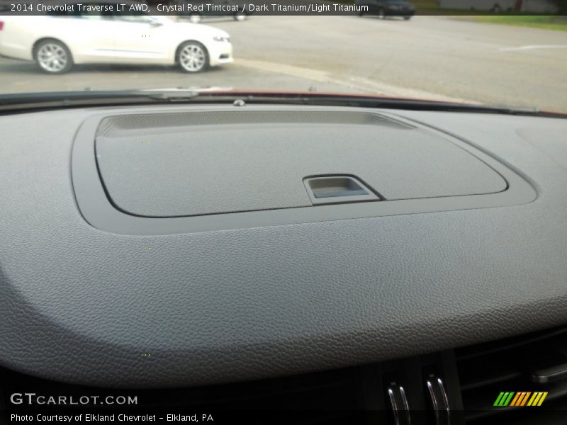 Crystal Red Tintcoat / Dark Titanium/Light Titanium 2014 Chevrolet Traverse LT AWD