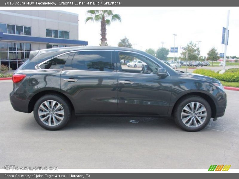 Graphite Luster Metallic / Graystone 2015 Acura MDX Technology