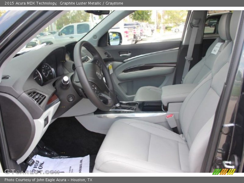 Graphite Luster Metallic / Graystone 2015 Acura MDX Technology