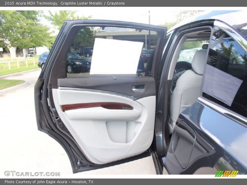 Graphite Luster Metallic / Graystone 2015 Acura MDX Technology
