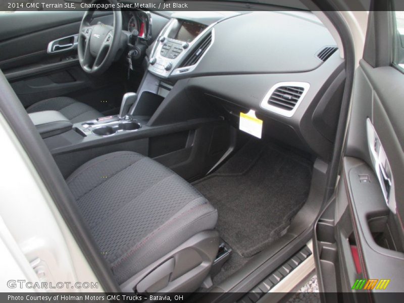 Champagne Silver Metallic / Jet Black 2014 GMC Terrain SLE