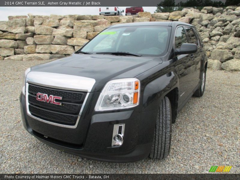 Ashen Gray Metallic / Jet Black 2014 GMC Terrain SLE