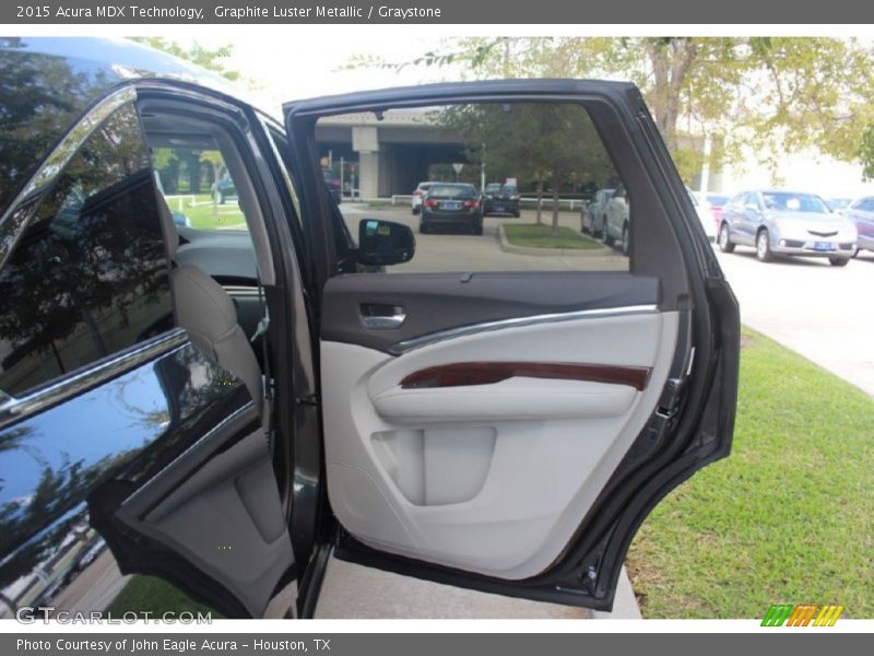 Graphite Luster Metallic / Graystone 2015 Acura MDX Technology