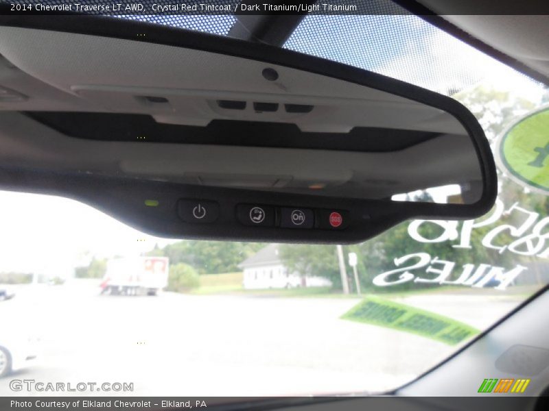 Crystal Red Tintcoat / Dark Titanium/Light Titanium 2014 Chevrolet Traverse LT AWD