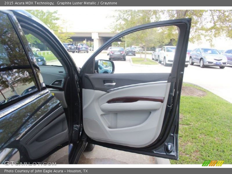 Graphite Luster Metallic / Graystone 2015 Acura MDX Technology