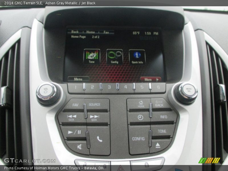 Ashen Gray Metallic / Jet Black 2014 GMC Terrain SLE