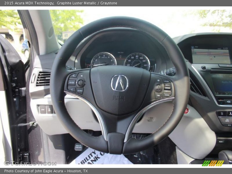 Graphite Luster Metallic / Graystone 2015 Acura MDX Technology