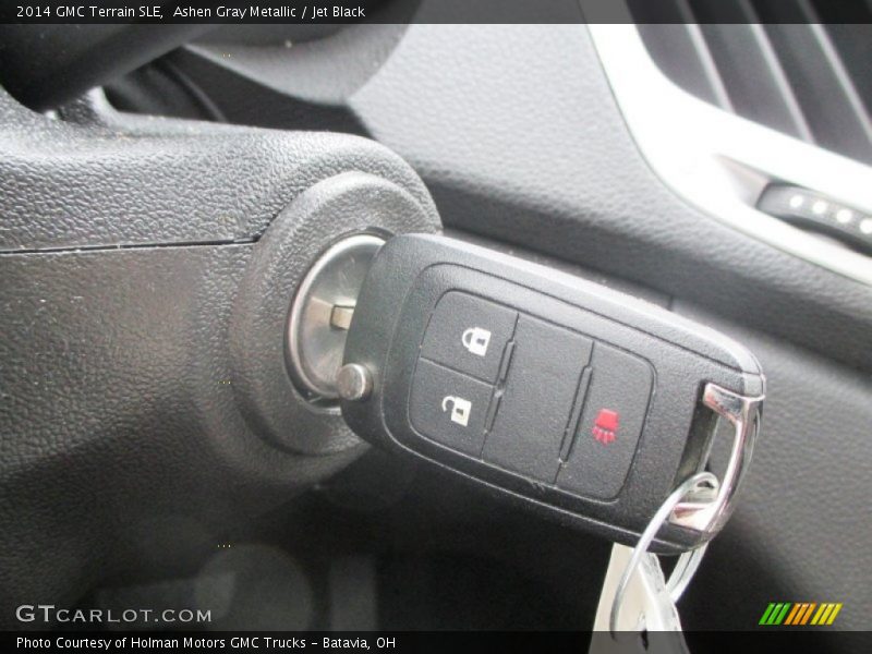 Ashen Gray Metallic / Jet Black 2014 GMC Terrain SLE