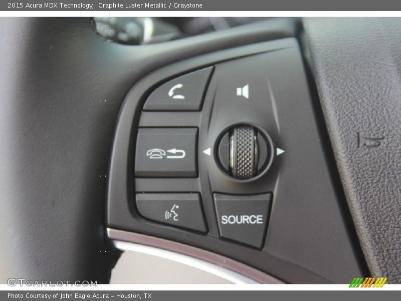 Graphite Luster Metallic / Graystone 2015 Acura MDX Technology