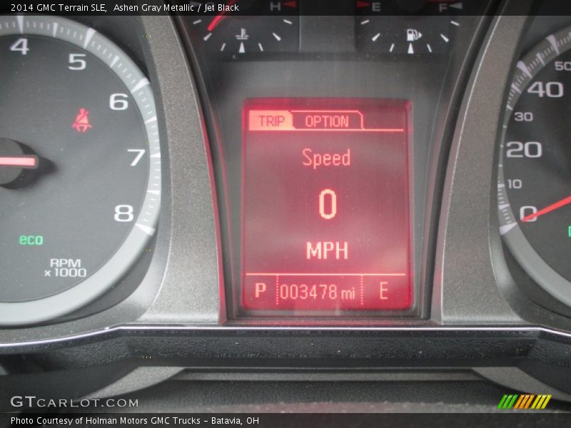 Ashen Gray Metallic / Jet Black 2014 GMC Terrain SLE
