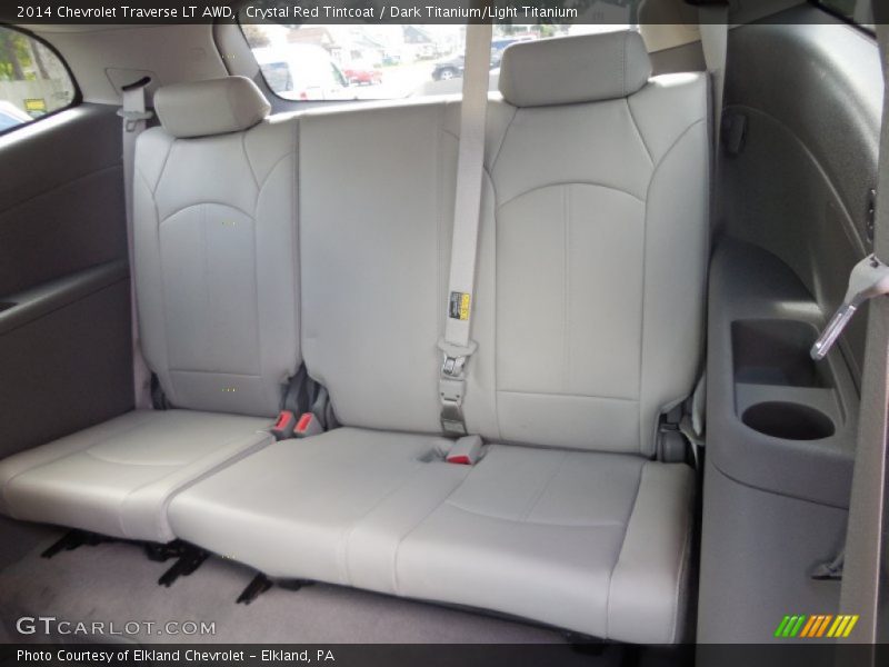 Crystal Red Tintcoat / Dark Titanium/Light Titanium 2014 Chevrolet Traverse LT AWD