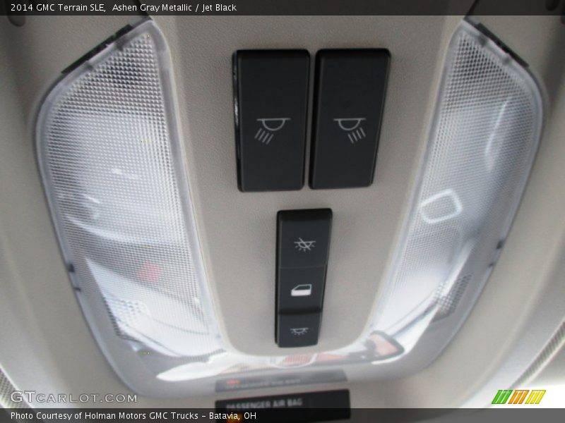 Ashen Gray Metallic / Jet Black 2014 GMC Terrain SLE