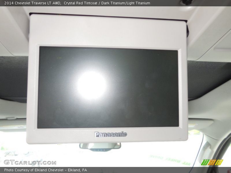 Crystal Red Tintcoat / Dark Titanium/Light Titanium 2014 Chevrolet Traverse LT AWD