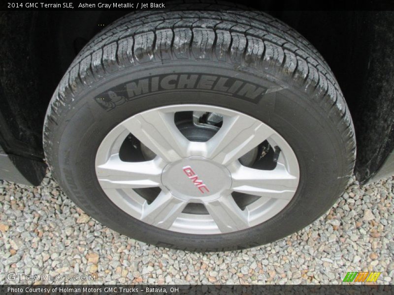 Ashen Gray Metallic / Jet Black 2014 GMC Terrain SLE