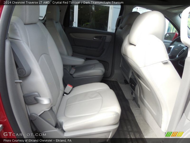 Crystal Red Tintcoat / Dark Titanium/Light Titanium 2014 Chevrolet Traverse LT AWD