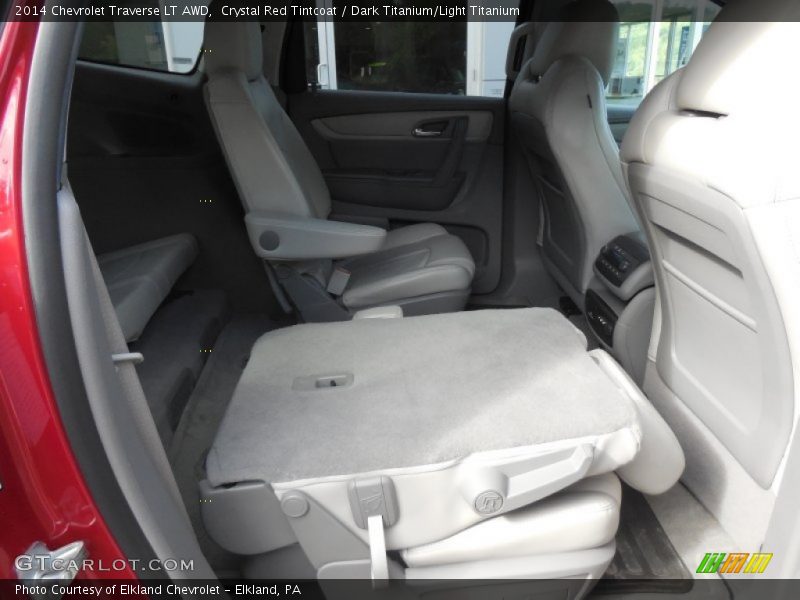 Crystal Red Tintcoat / Dark Titanium/Light Titanium 2014 Chevrolet Traverse LT AWD