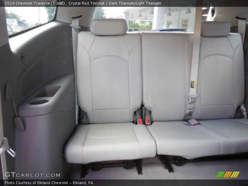 Crystal Red Tintcoat / Dark Titanium/Light Titanium 2014 Chevrolet Traverse LT AWD