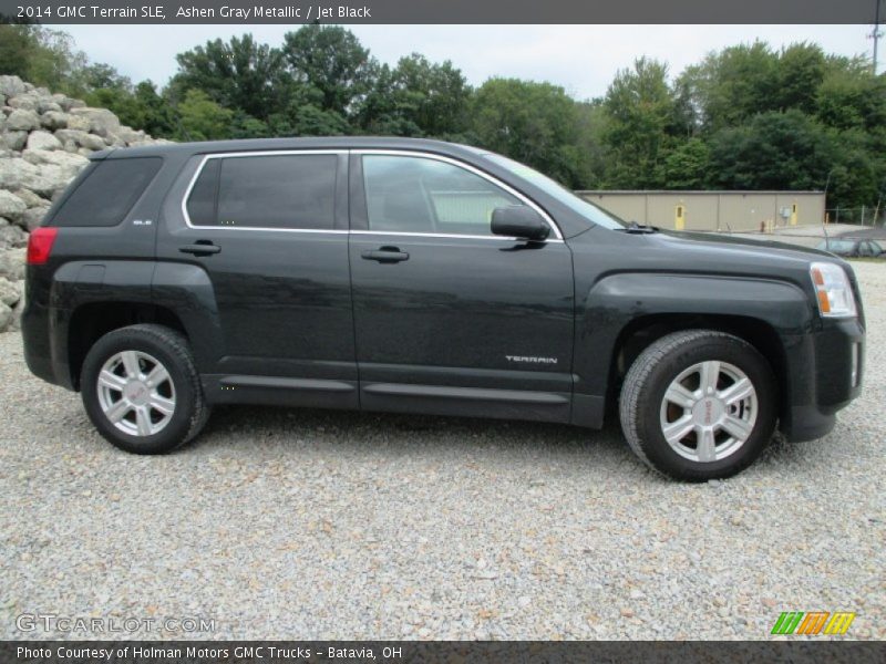 Ashen Gray Metallic / Jet Black 2014 GMC Terrain SLE