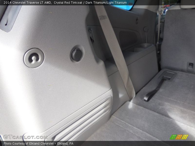Crystal Red Tintcoat / Dark Titanium/Light Titanium 2014 Chevrolet Traverse LT AWD