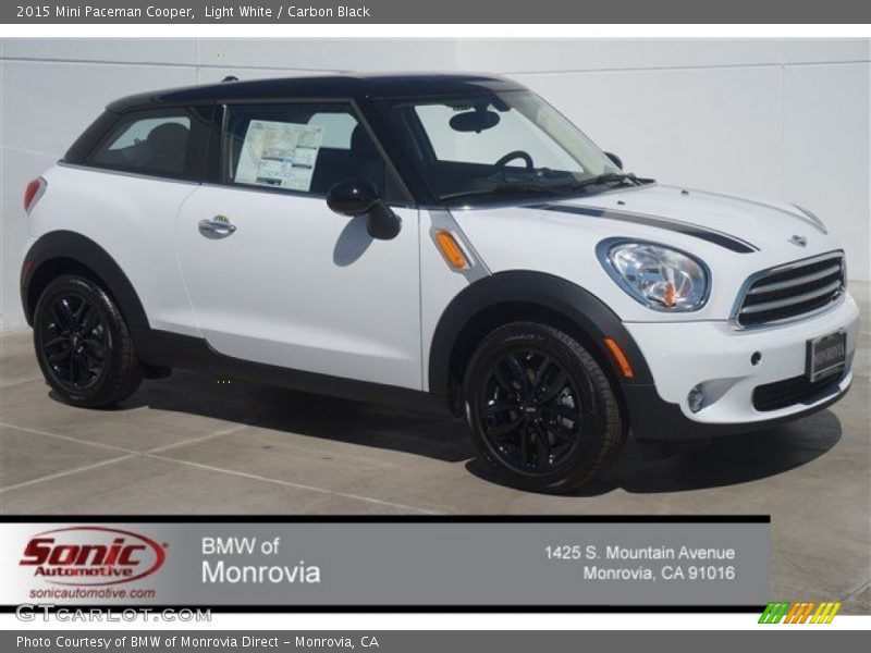 Light White / Carbon Black 2015 Mini Paceman Cooper