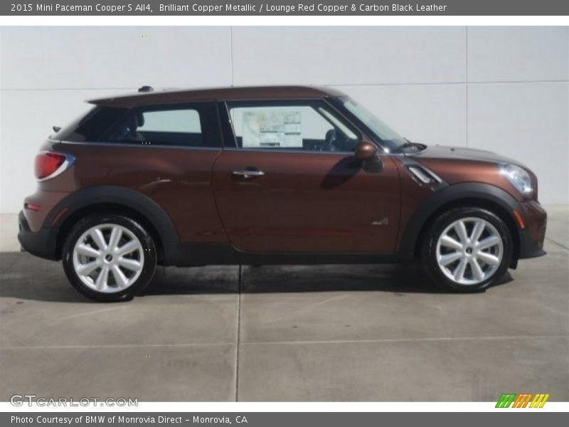  2015 Paceman Cooper S All4 Brilliant Copper Metallic