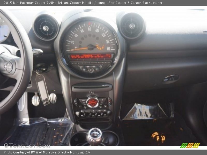 Brilliant Copper Metallic / Lounge Red Copper & Carbon Black Leather 2015 Mini Paceman Cooper S All4
