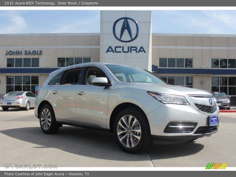 Silver Moon / Graystone 2015 Acura MDX Technology